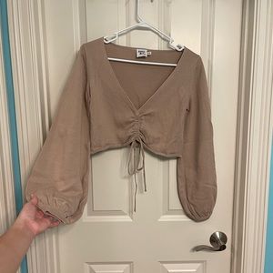 Princess Polly cropped sweater